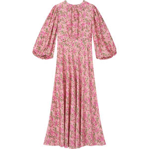 LK Bennett Lois Viscose Silk Blend Dress